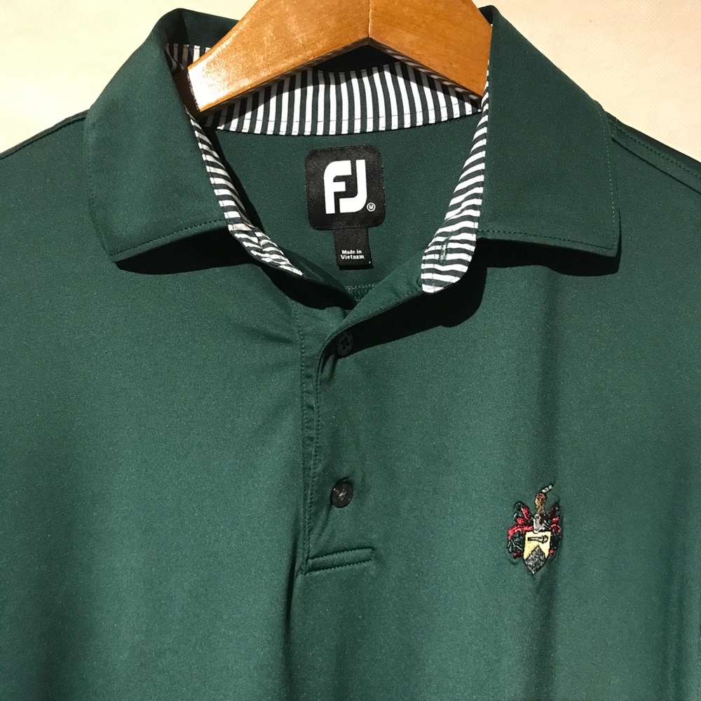 Footjoy L Green Golf SS Polo A3565